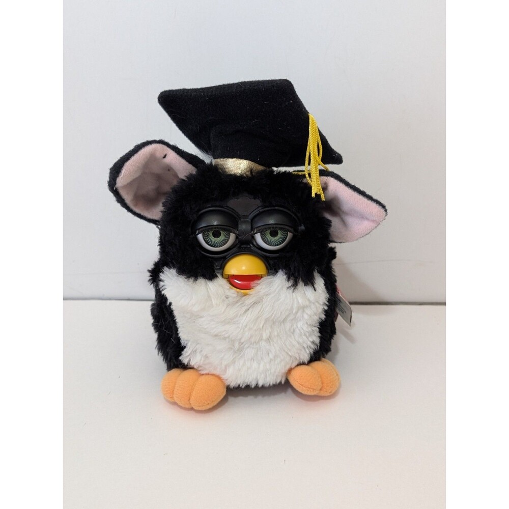 1999 Graduation Furby Special Limited Edition by Tiger Electronic READ